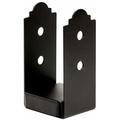 Simpson Strong-Tie Apb66-6x6" Zmax Galv Steel Black Powder-Coat Post Base 6-Case 6"x6" APB66